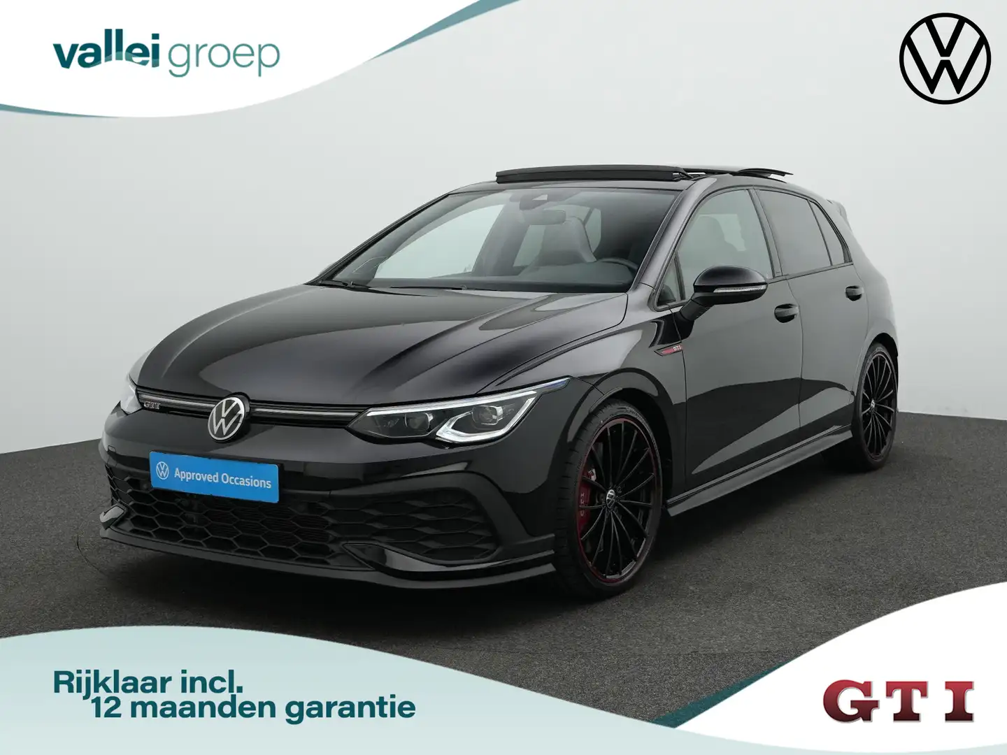 Volkswagen Golf 2.0 TSI 300 pk DSG GTI Clubsport | Panoramadak | A Zwart - 1