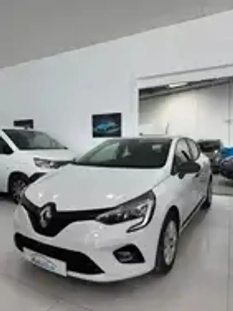 Renault Clio Pequeño Manual de 5 Puertas Blanco - 1