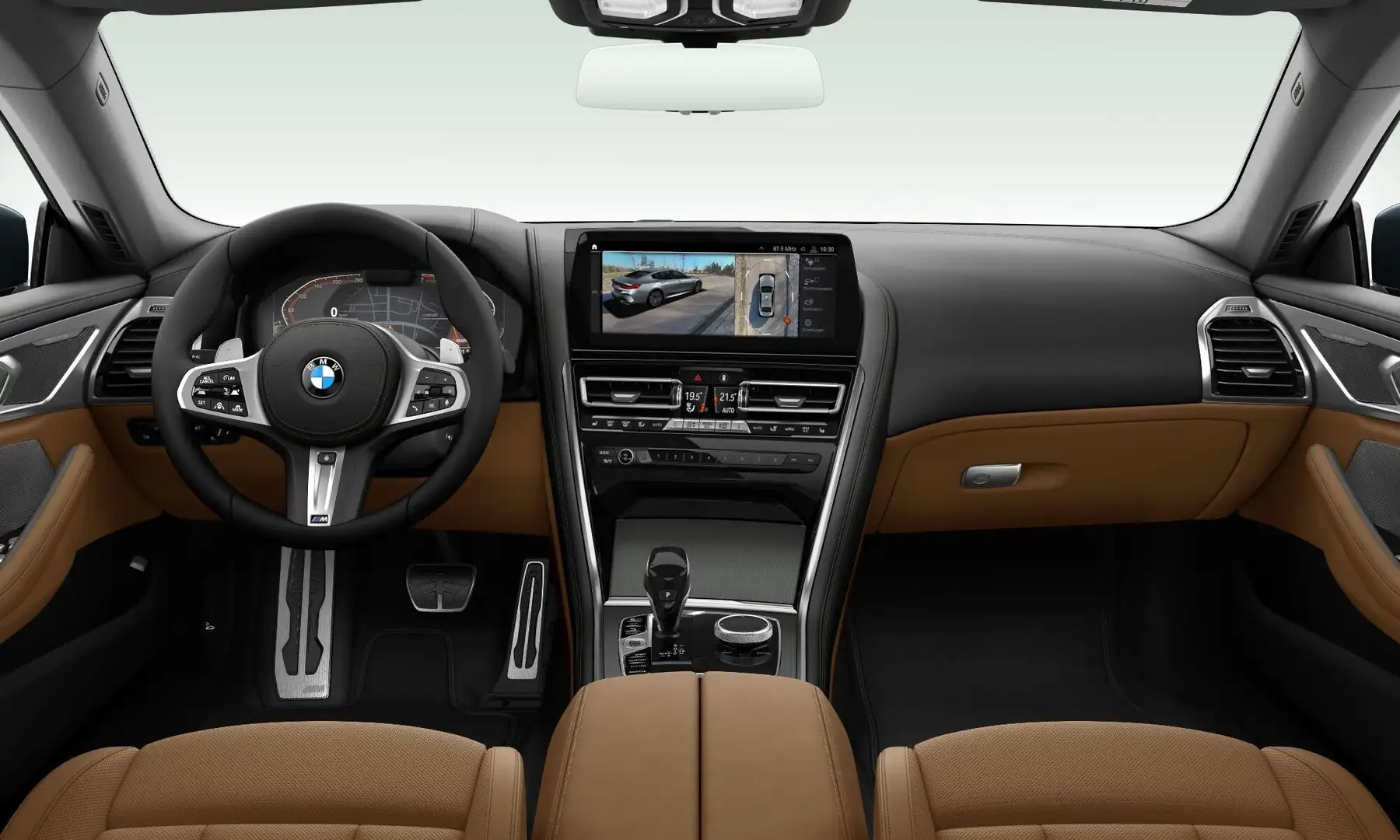 BMW 840 i xDrive M Sport PANO LASER h&k DA-Prof 360° Schwarz - 2