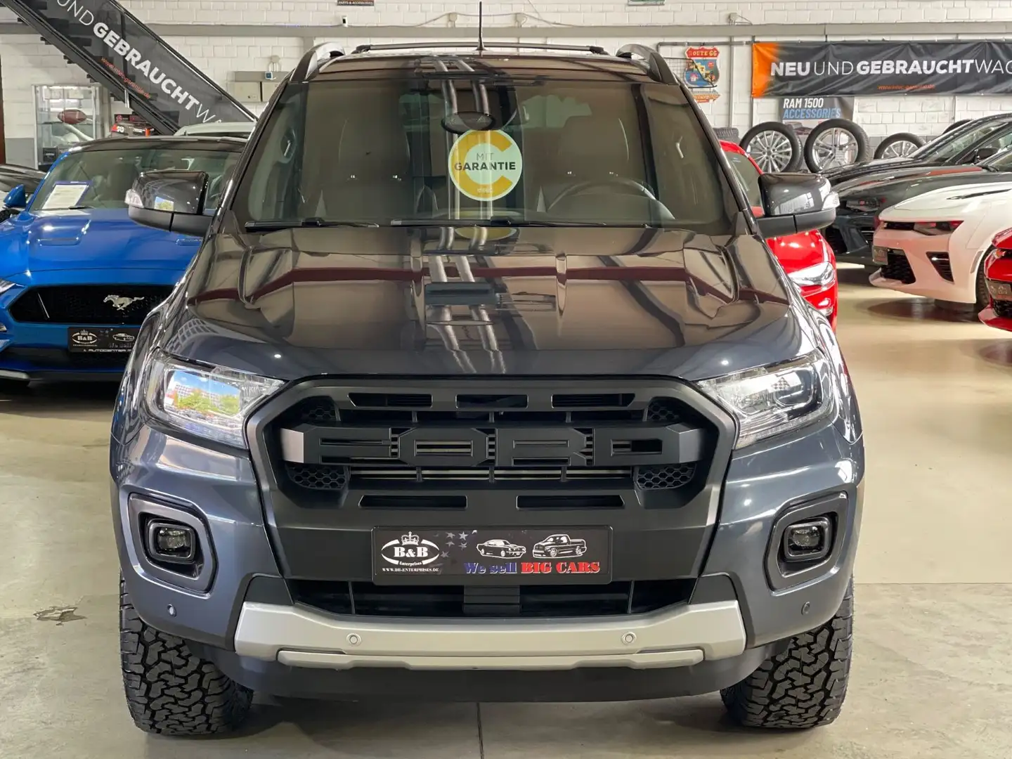 Ford Ranger WILDTRAK+4X4+HARDTOP+NEUE REIFEN+AHK+1J.GARANTIE Gris - 2