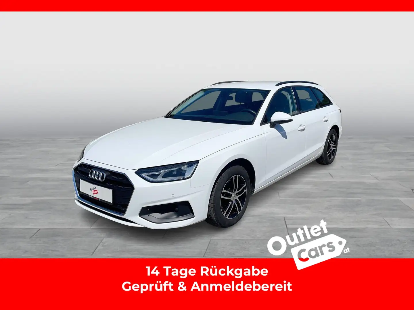 Audi A4 Avant 35 TFSI S-Tronic LED+NAV+STANDHZG+ASSIST Weiß - 1