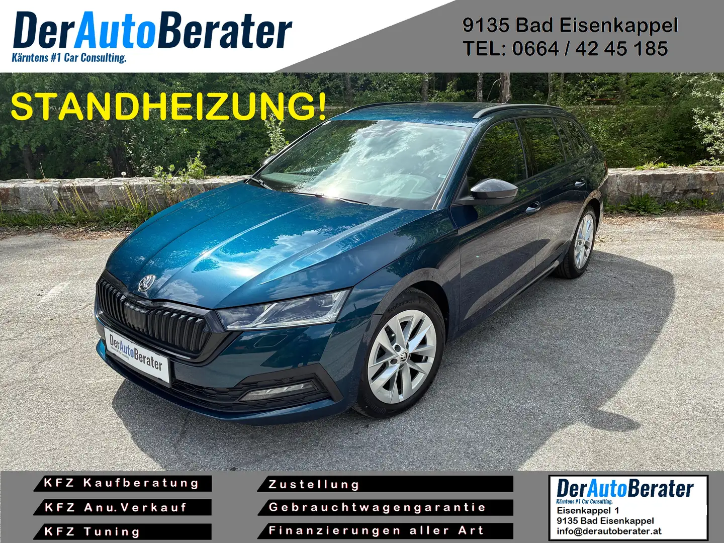 Skoda Octavia 2.0 TDI DSG *SPORTPAKET*MATRIX*STANDHZG* Blau - 1