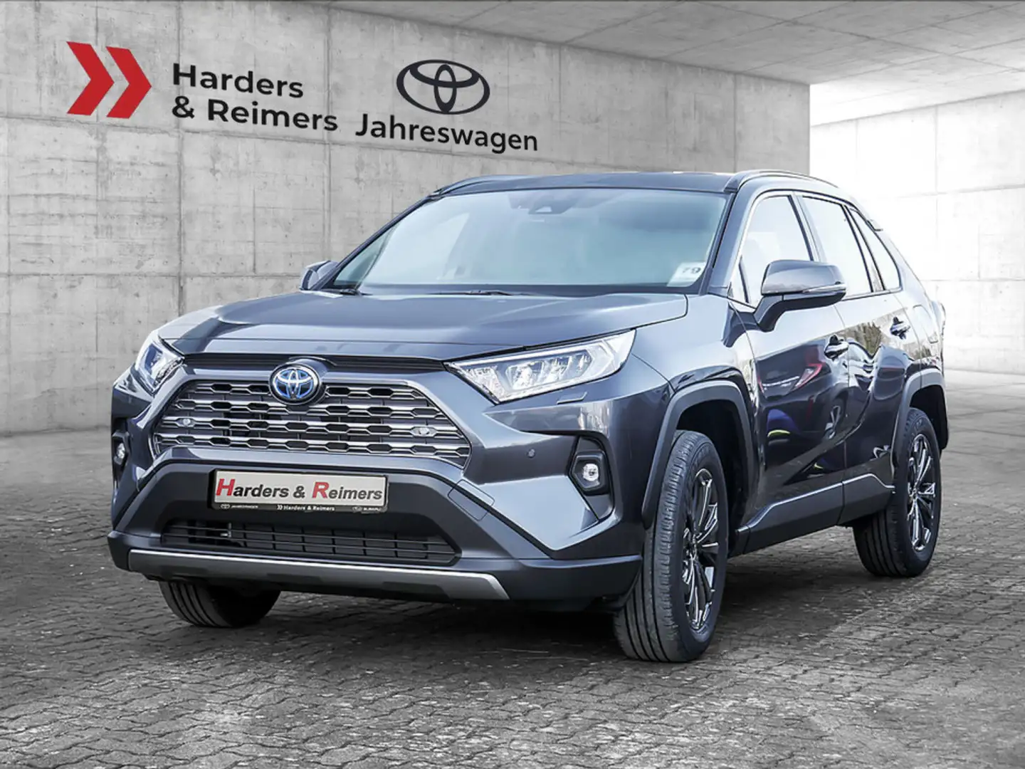 Toyota RAV 4 2.5 Hybrid H&R Leder NAVI PDC ACC LED Grau - 1