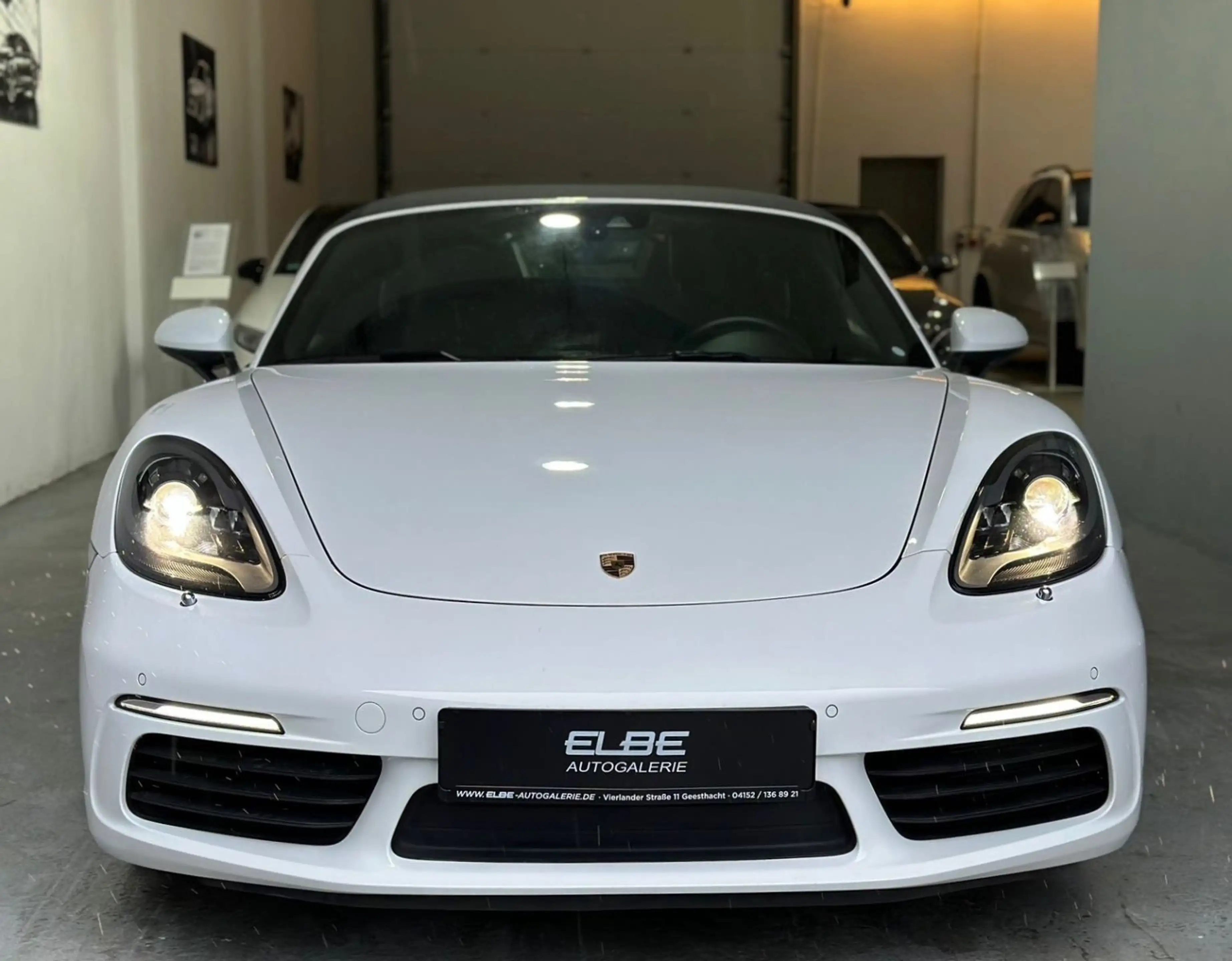Porsche Boxster 718 Boxster Spyder Turbo KAT Voll 2.Hand Leder — photo 9