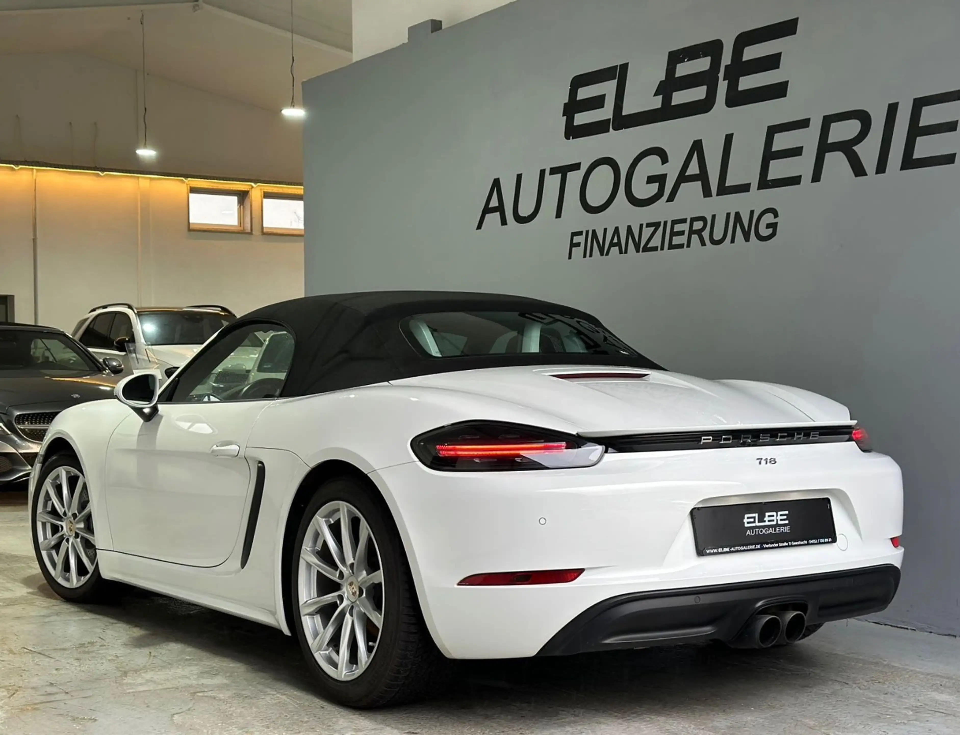 Porsche Boxster 718 Boxster Spyder Turbo KAT Voll 2.Hand Leder — photo 5