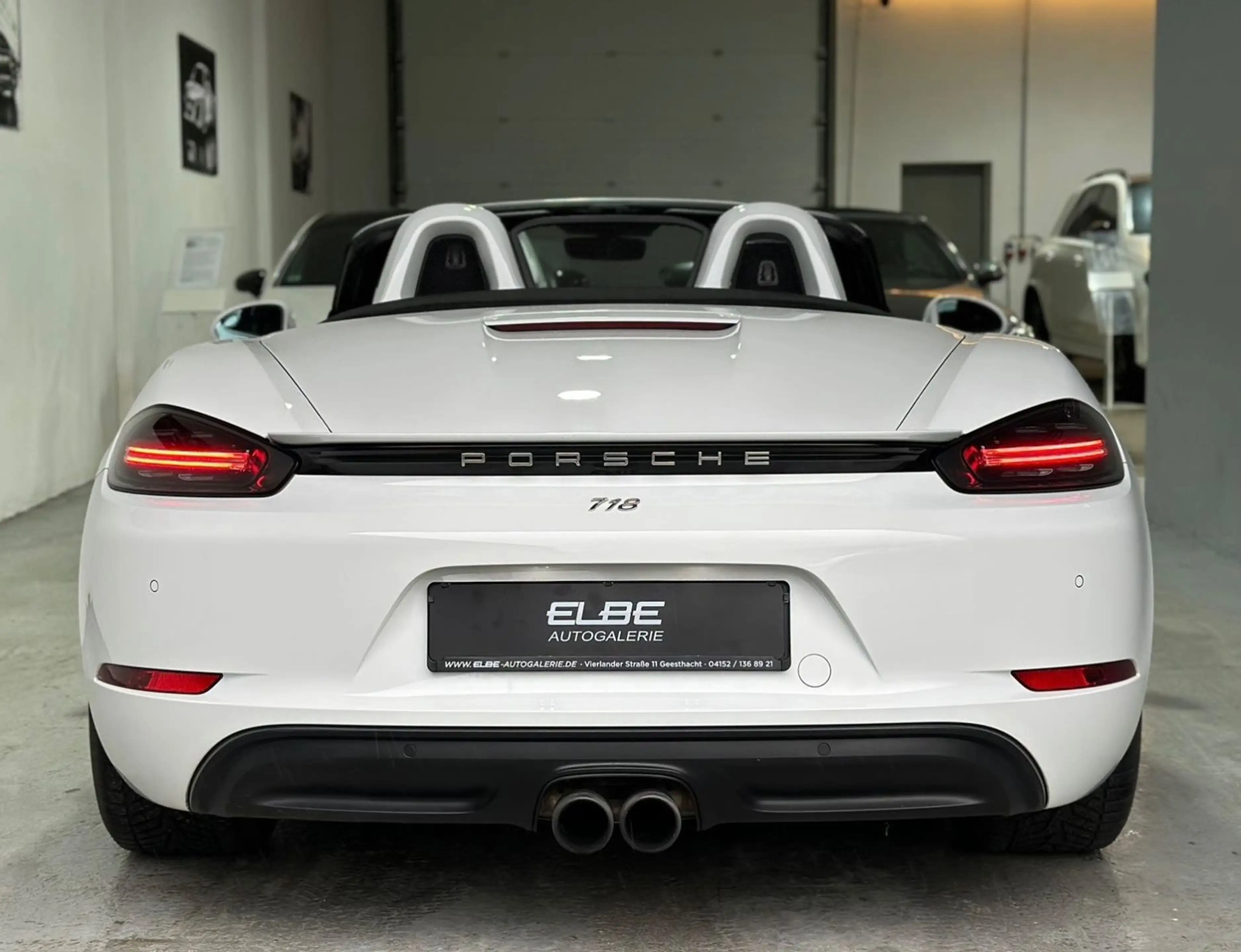 Porsche Boxster 718 Boxster Spyder Turbo KAT Voll 2.Hand Leder — photo 10