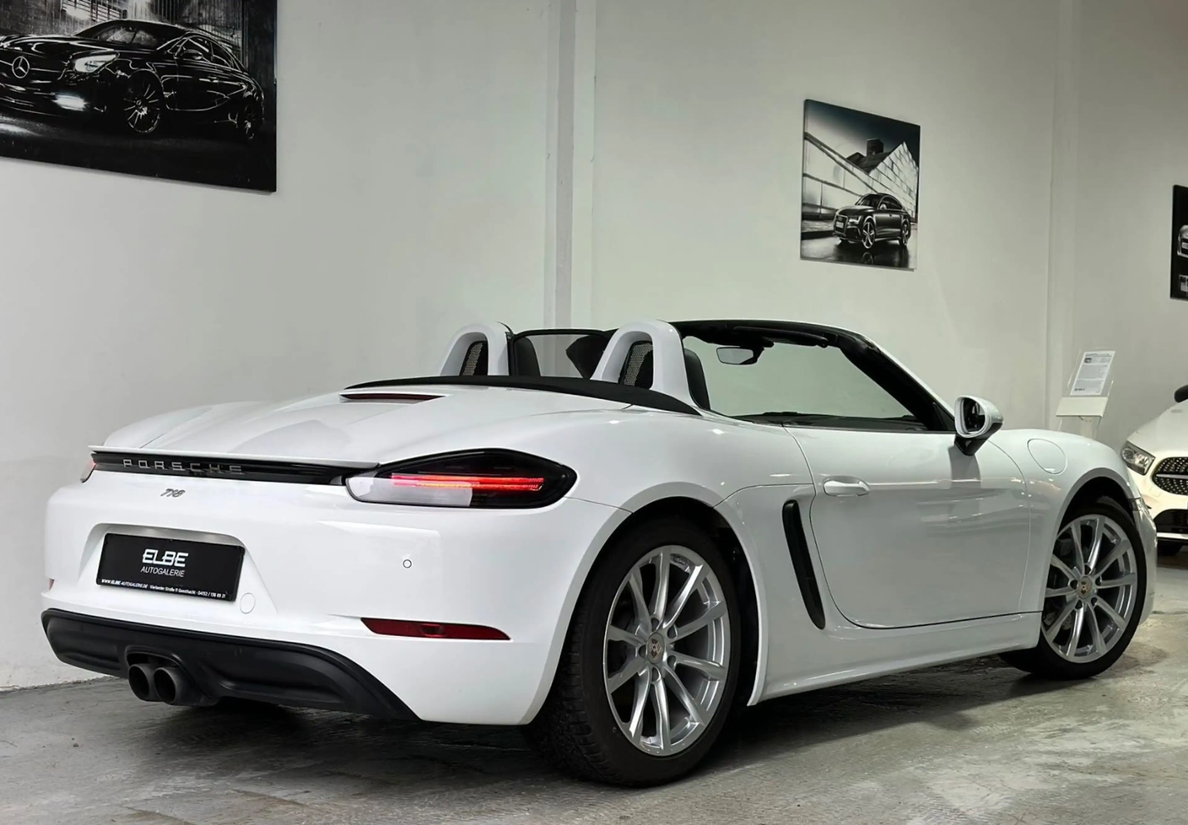 Porsche Boxster 718 Boxster Spyder Turbo KAT Voll 2.Hand Leder — photo 6
