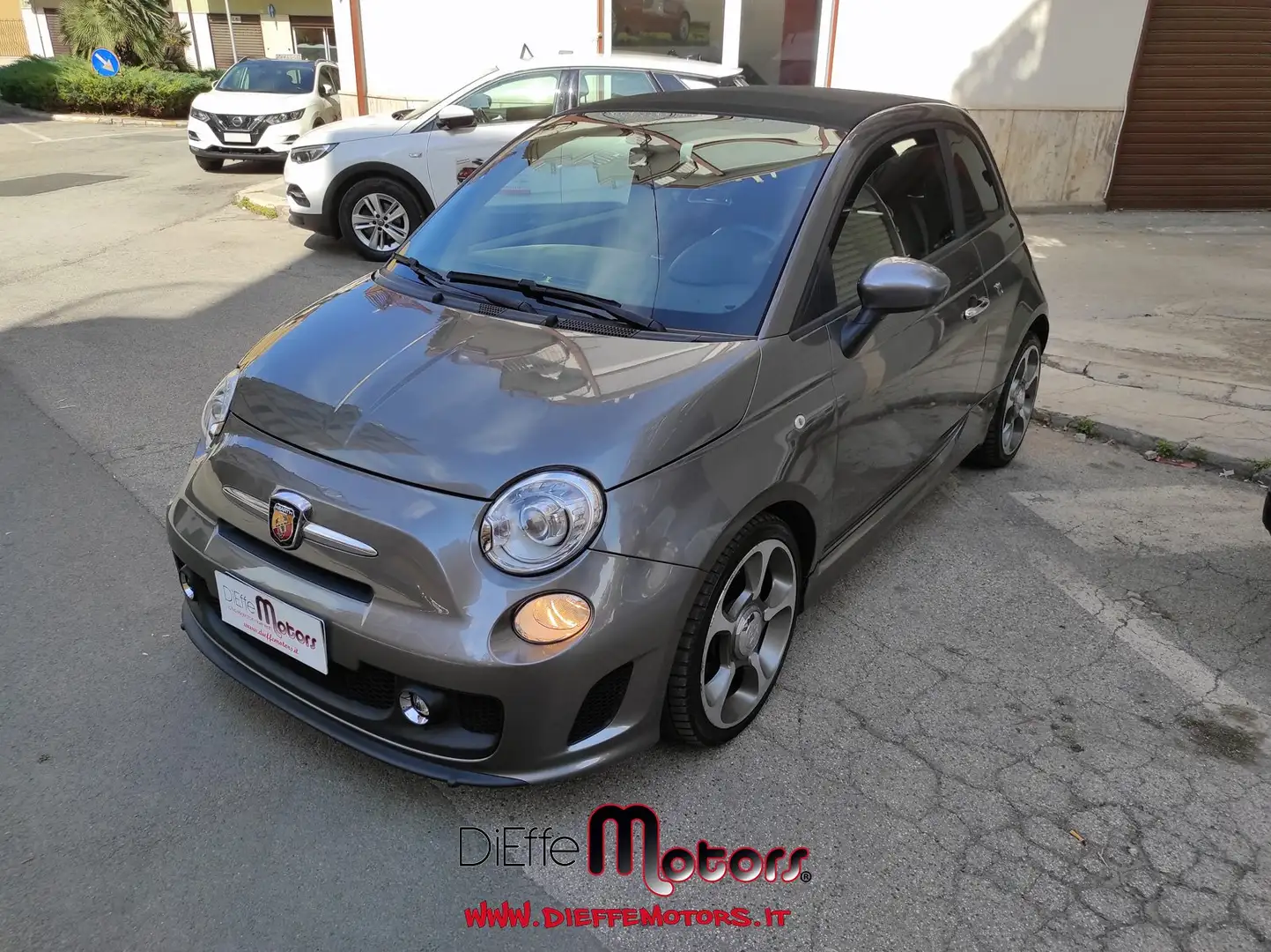 Abarth 500C 500C 1.4 16v t. t-jet 140cv MTA Gris - 1