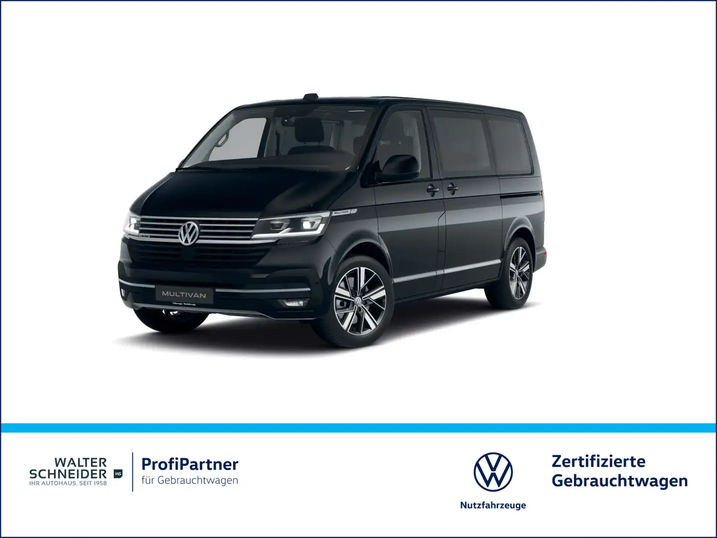 Volkswagen T6.1 Multivan 2.0TDI DSG Highline 4Motion Schwarz - 1