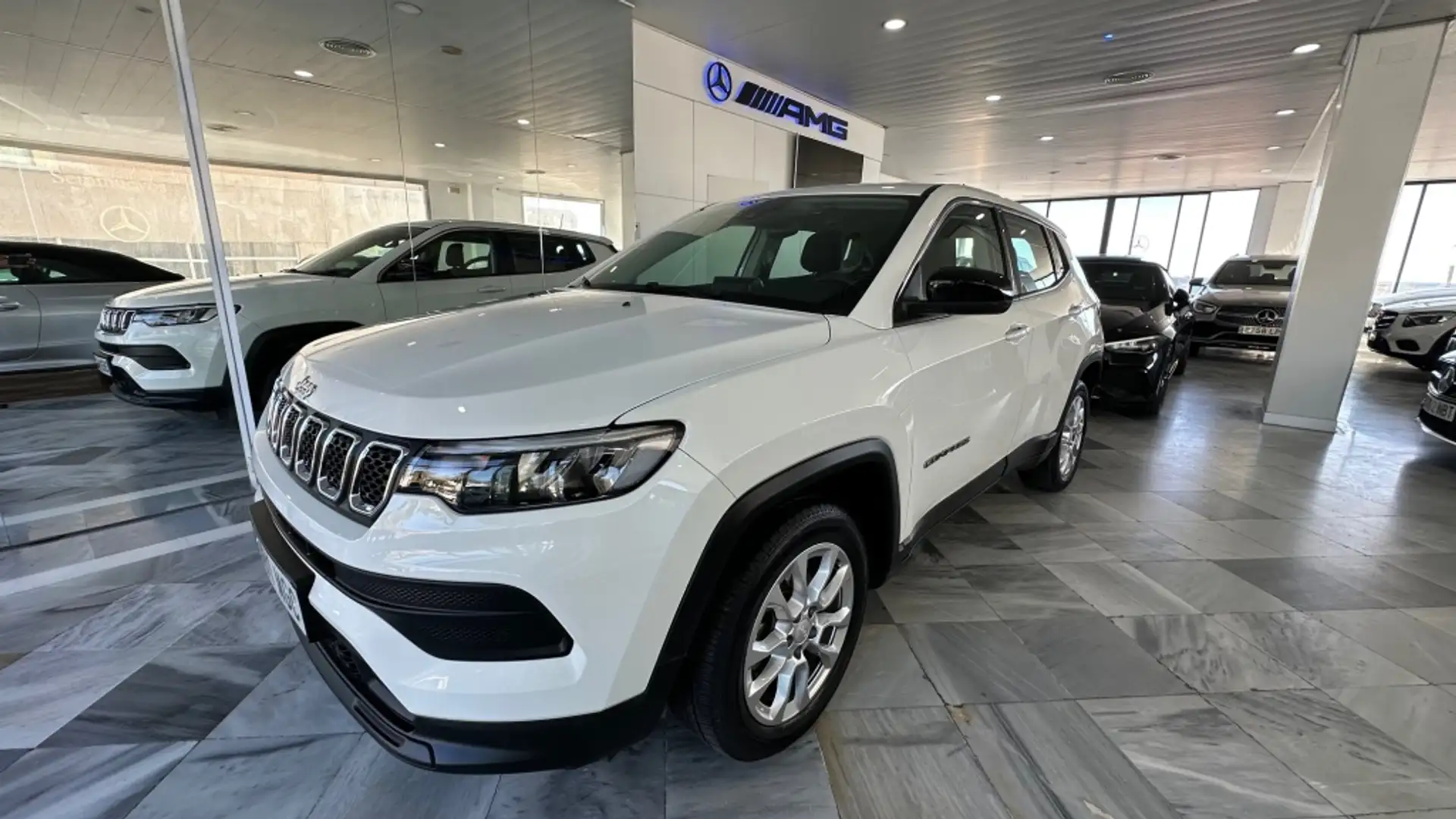 Jeep Compass 1.5 MHEV Longitude FWD DCT Blanco - 1