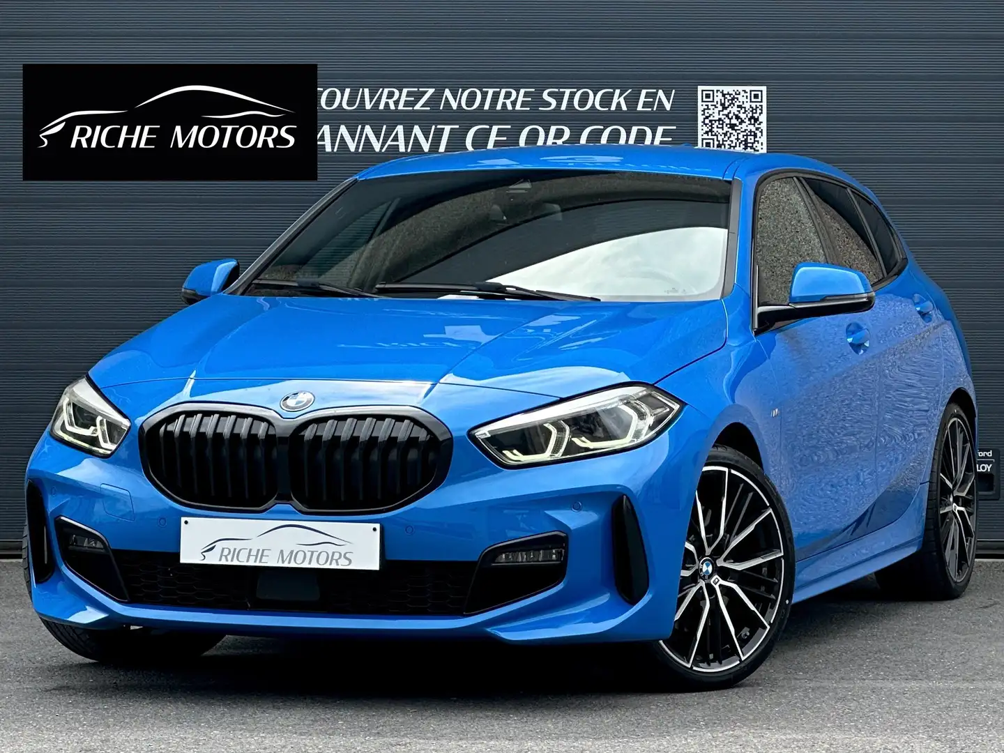 BMW 120 d xDrive / M Sport / LED / HK / Cockpit / Cuir Blauw - 1