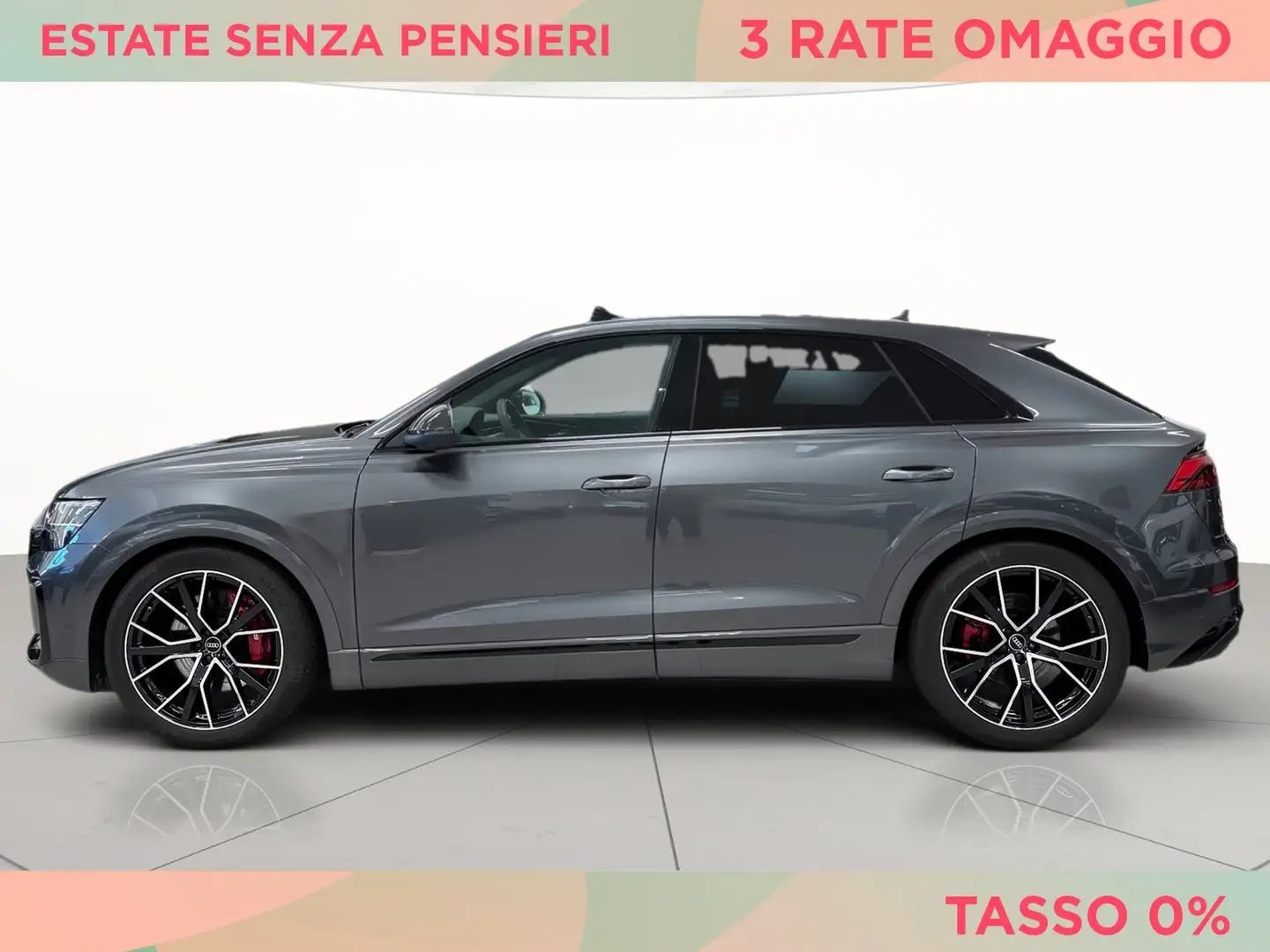 Audi SQ8 s4.0 tfsi quattro tiptronic Grigio - 2