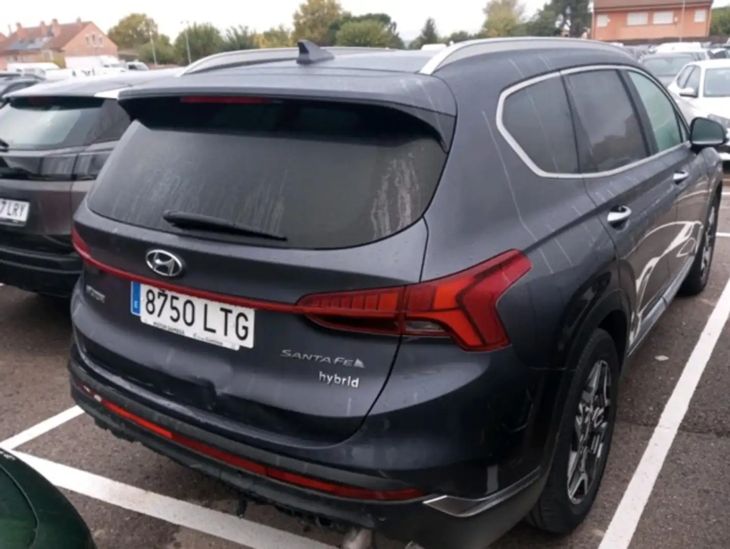 Hyundai SANTA FE 1.6TGDI HEV Tecno 7pl 2WD 6AT Bleu - 2