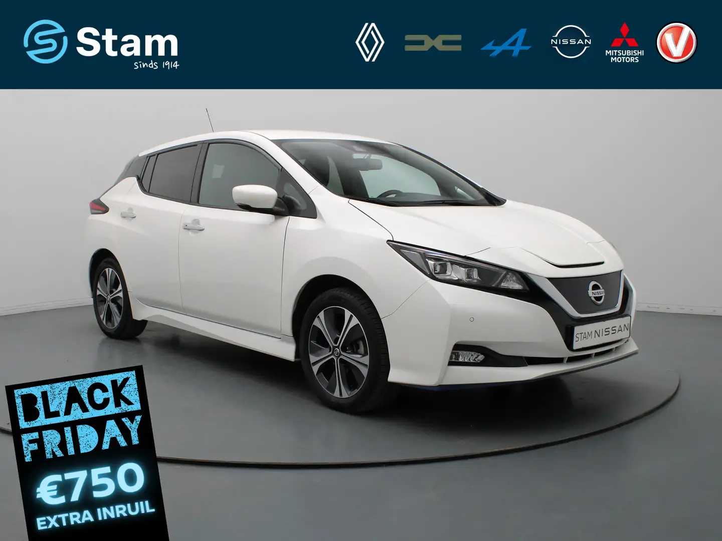 Nissan Leaf e+ N-Connecta 62 kWh Automaat 360° Camera | Adapt. Weiß - 1