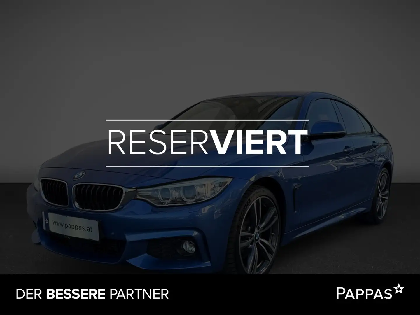 BMW 430 d M Sport Navi Cam PTS SHZ Xenon Blau - 1