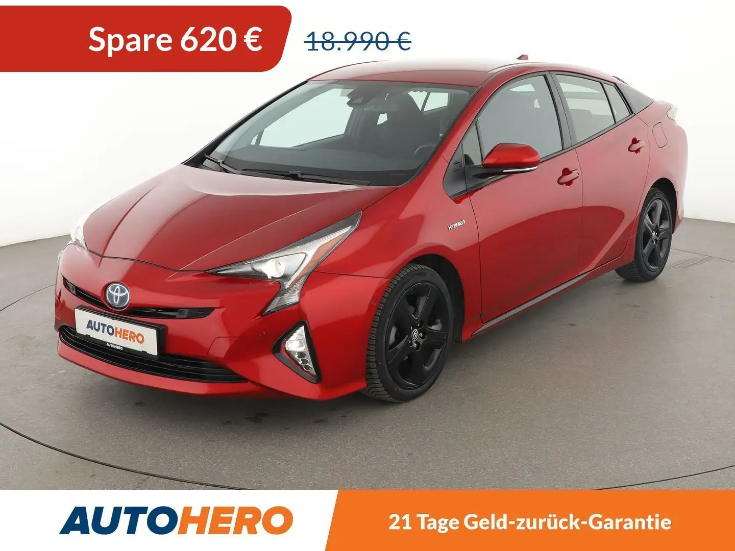 Toyota Prius 1.8 Executive Aut.*NAVI*CAM*BiLED*SHZ*ACC* Rot - 1