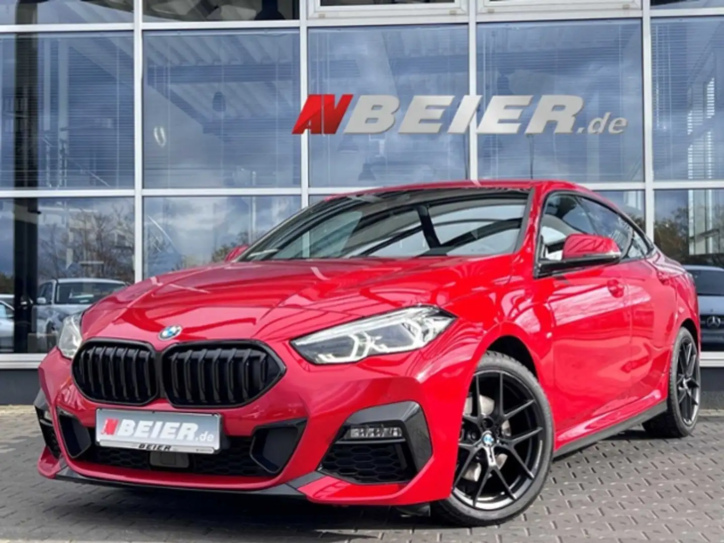 BMW 218 i M Sport LED AHK ACC 18 Zoll Lenkrad beheiz. Gra Rot - 1