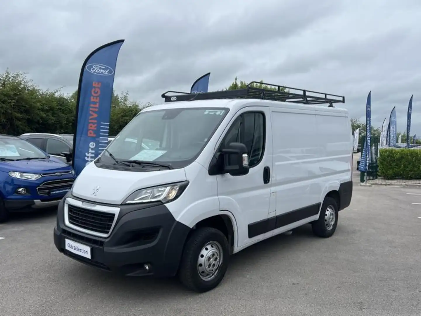 Peugeot Boxer 333 L1H1 2.2 BlueHDi S\u0026S 140ch Asphalt Blanc - 1