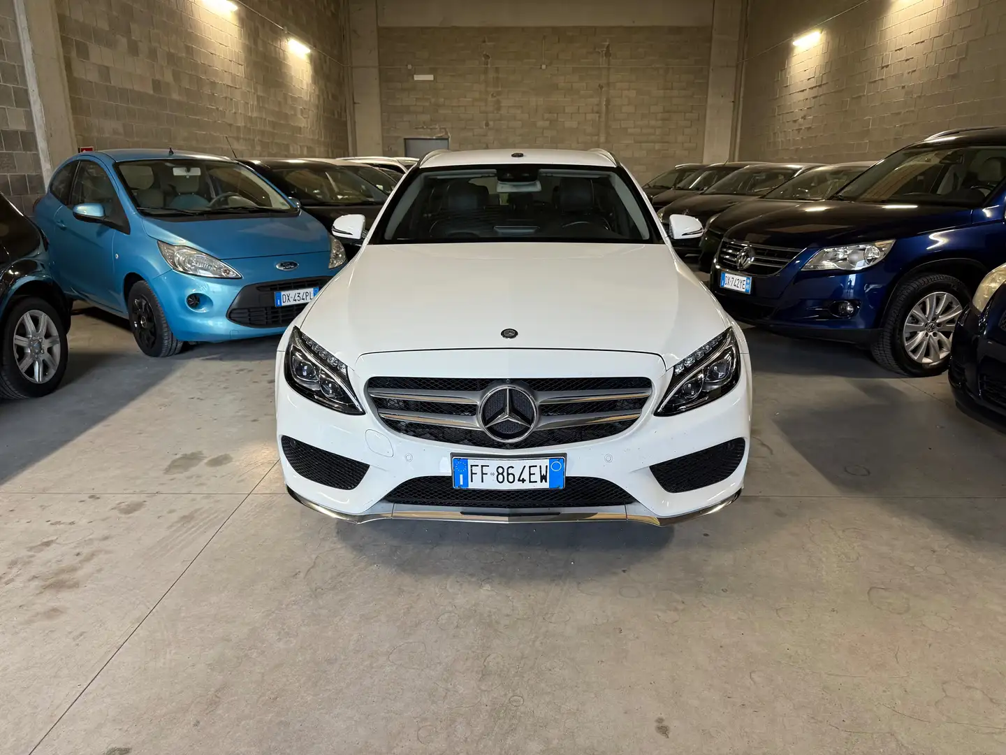 Mercedes-Benz C 220 C SW 220 d (bt) Premium auto Wit - 1