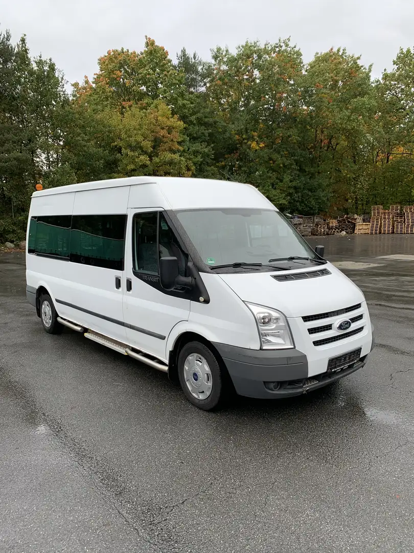 Ford Transit TRANSIT TDCi 300L HOCH LANG KLIMA 9 SITZER Weiß - 1