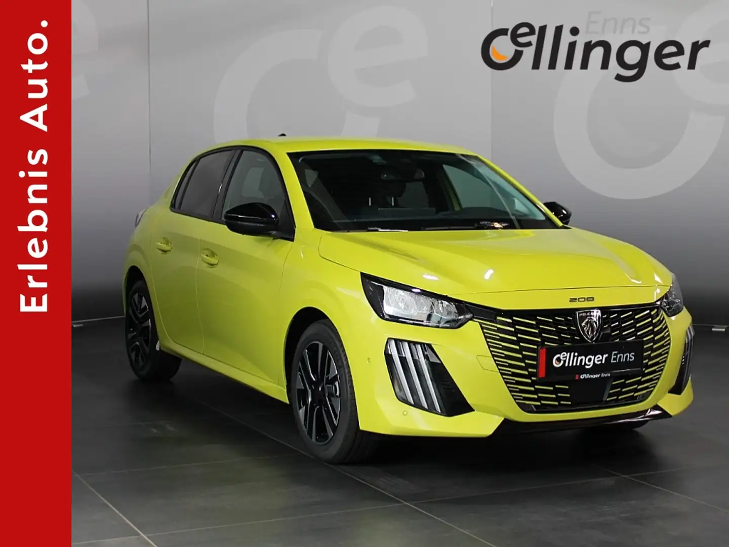 Peugeot 208 Allure Gelb - 1