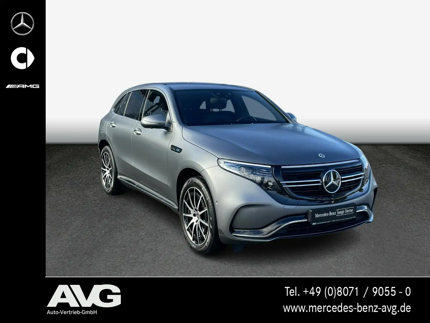 Mercedes-Benz EQC 400 EQC 400 4M AMG Memory Distronic HUD 360° Multib. Grau - 2