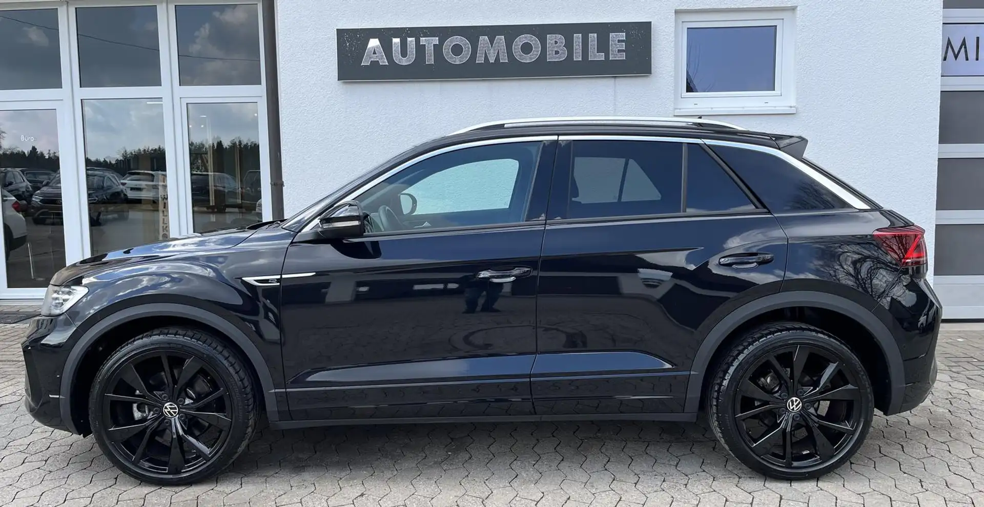 Volkswagen T-Roc R-Line 2.0TSI 4x4 LED NAVI KAMERA AHK ACC Schwarz - 2