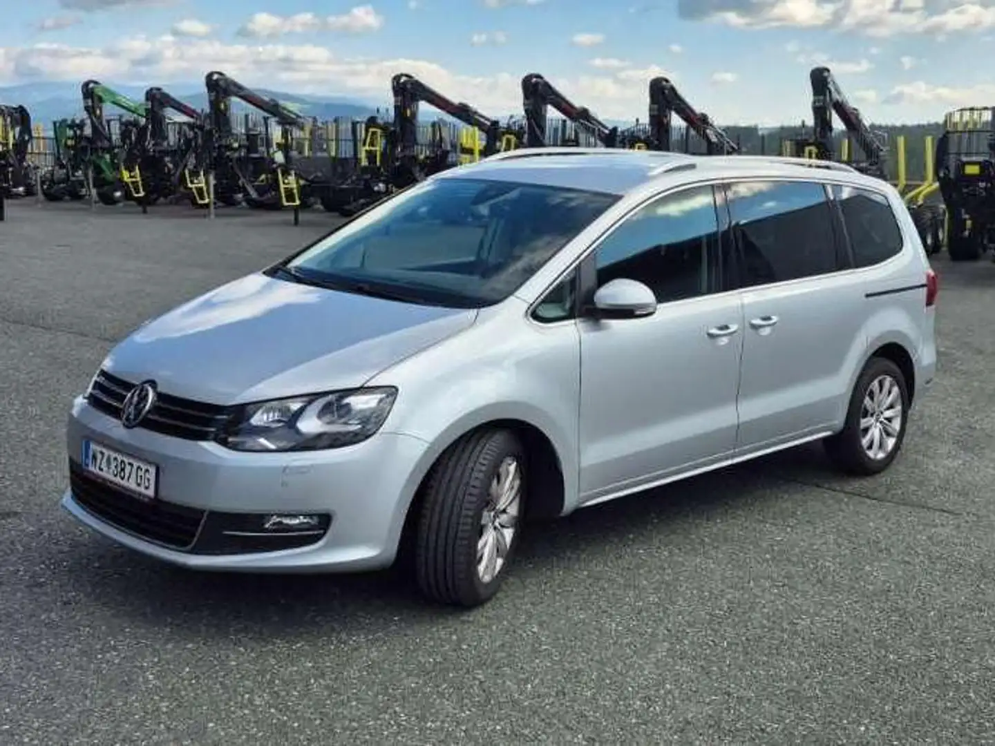 Volkswagen Sharan Silber - 1