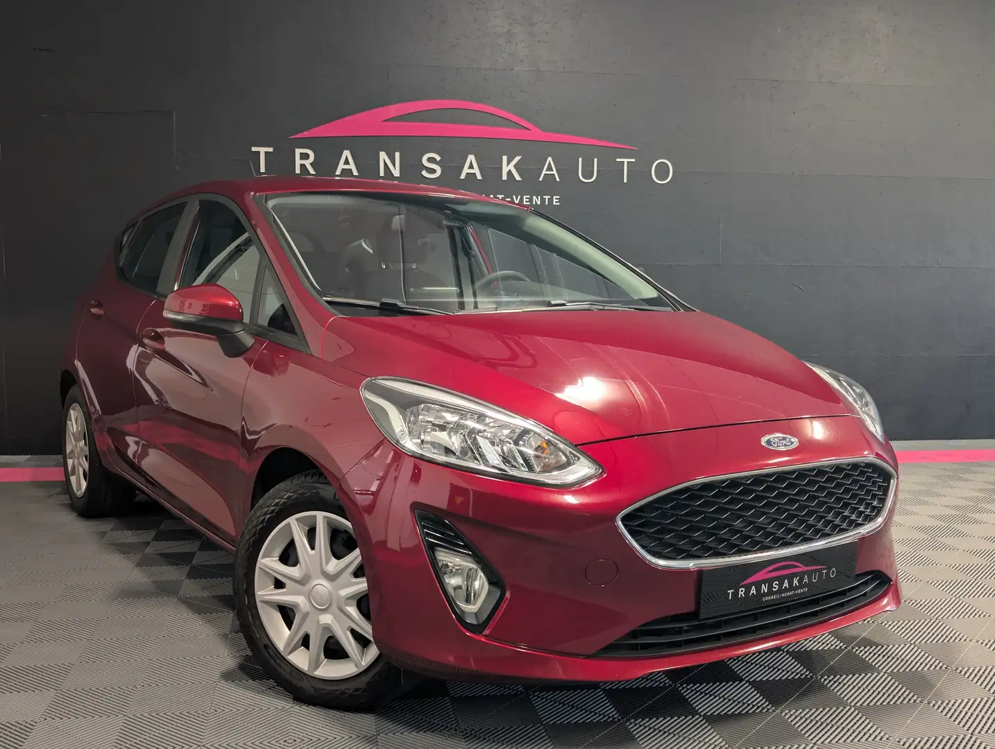 Ford Fiesta 1.1i Trend **CLIM-CAM AR-RET ELEC-GARANTIE 1AN** Rood - 1