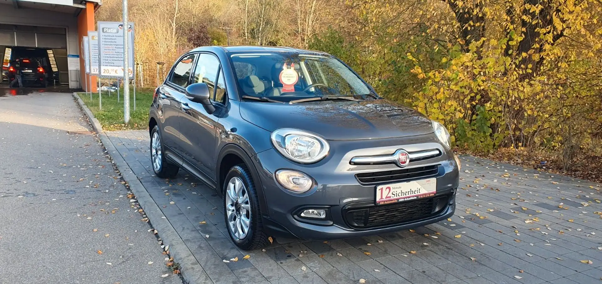 Fiat 500X Pop Star*SHZ*KLIMAAUT.*PDC*TEMOPMAT* Grau - 1