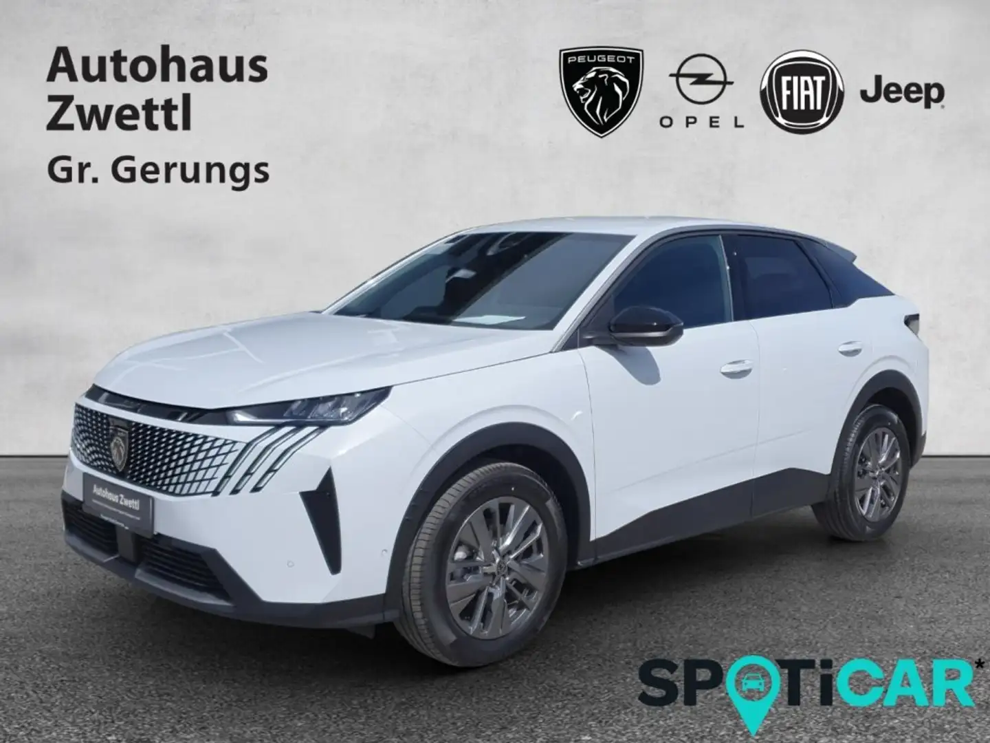 Peugeot 3008 Allure Hybrid 145 e-DCS6 Weiß - 1
