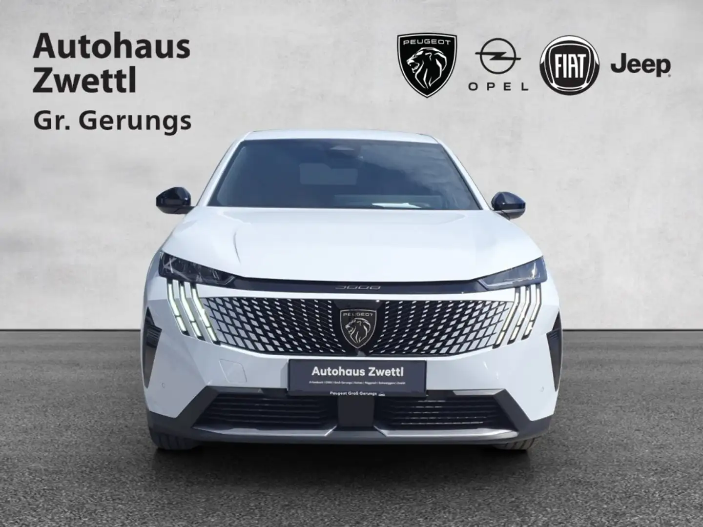 Peugeot 3008 Allure Hybrid 145 e-DCS6 Weiß - 2