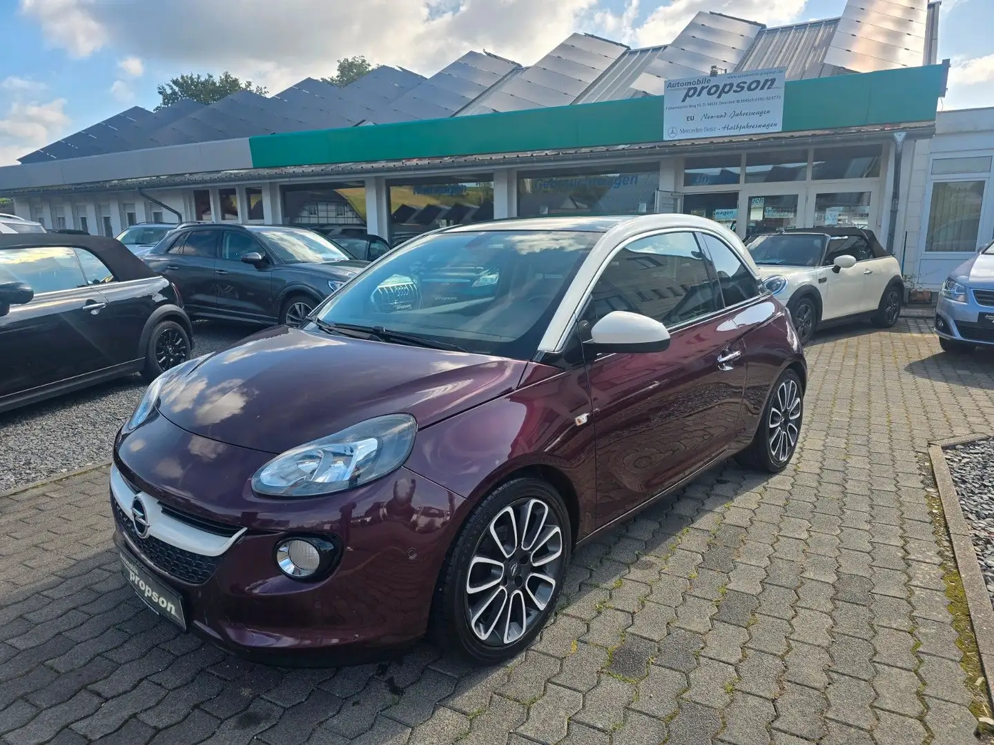 Opel Adam 1.4 Glam ecoFlex PANO TEILLEDER - 1