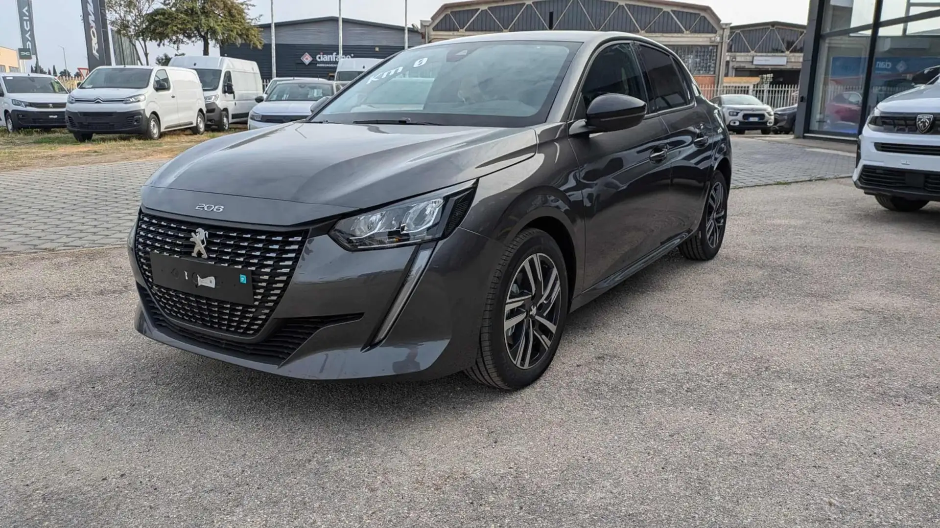 Peugeot 208 PT 100 Allure Vision Pack KM. ZERO Grigio - 2