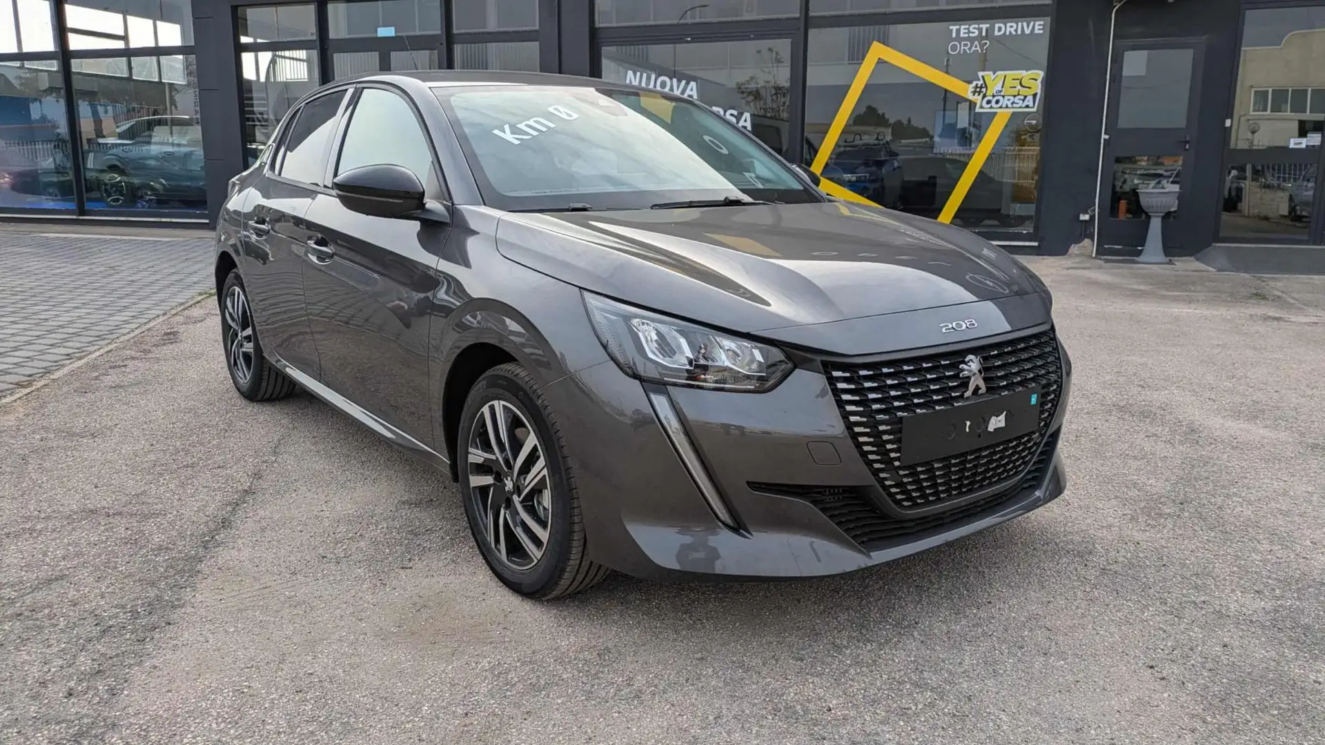 Peugeot 208 PT 100 Allure Vision Pack KM. ZERO Grigio - 1