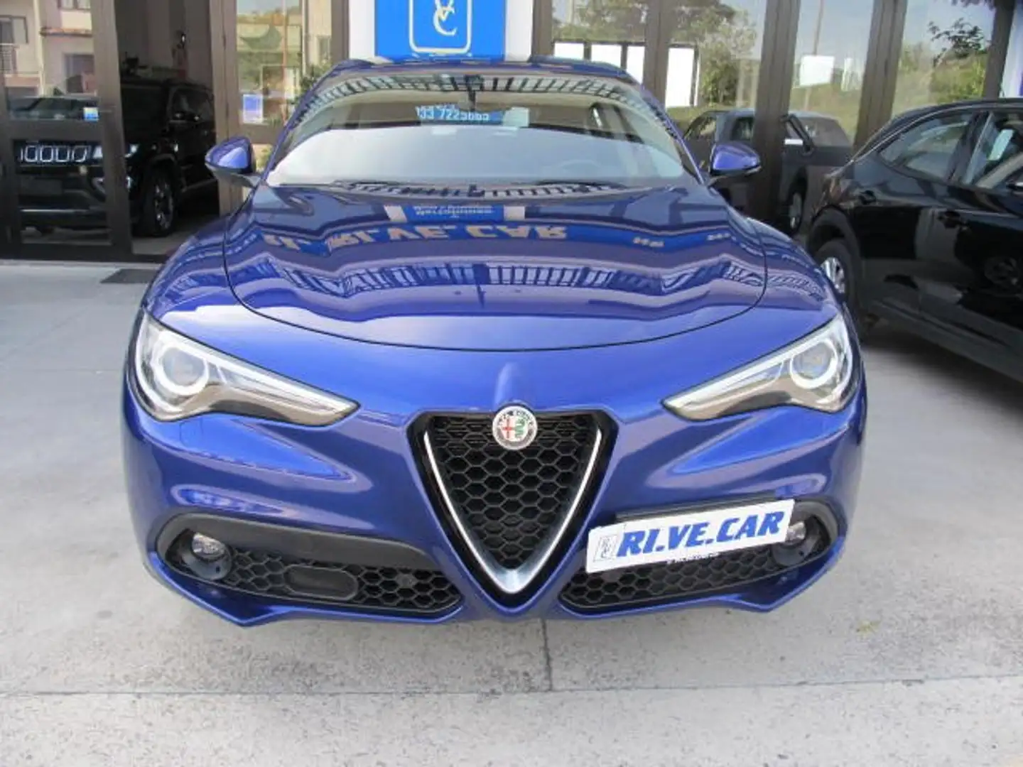 Alfa Romeo Stelvio Stelvio 2.2 t Business Q4 190cv auto Bleu - 2