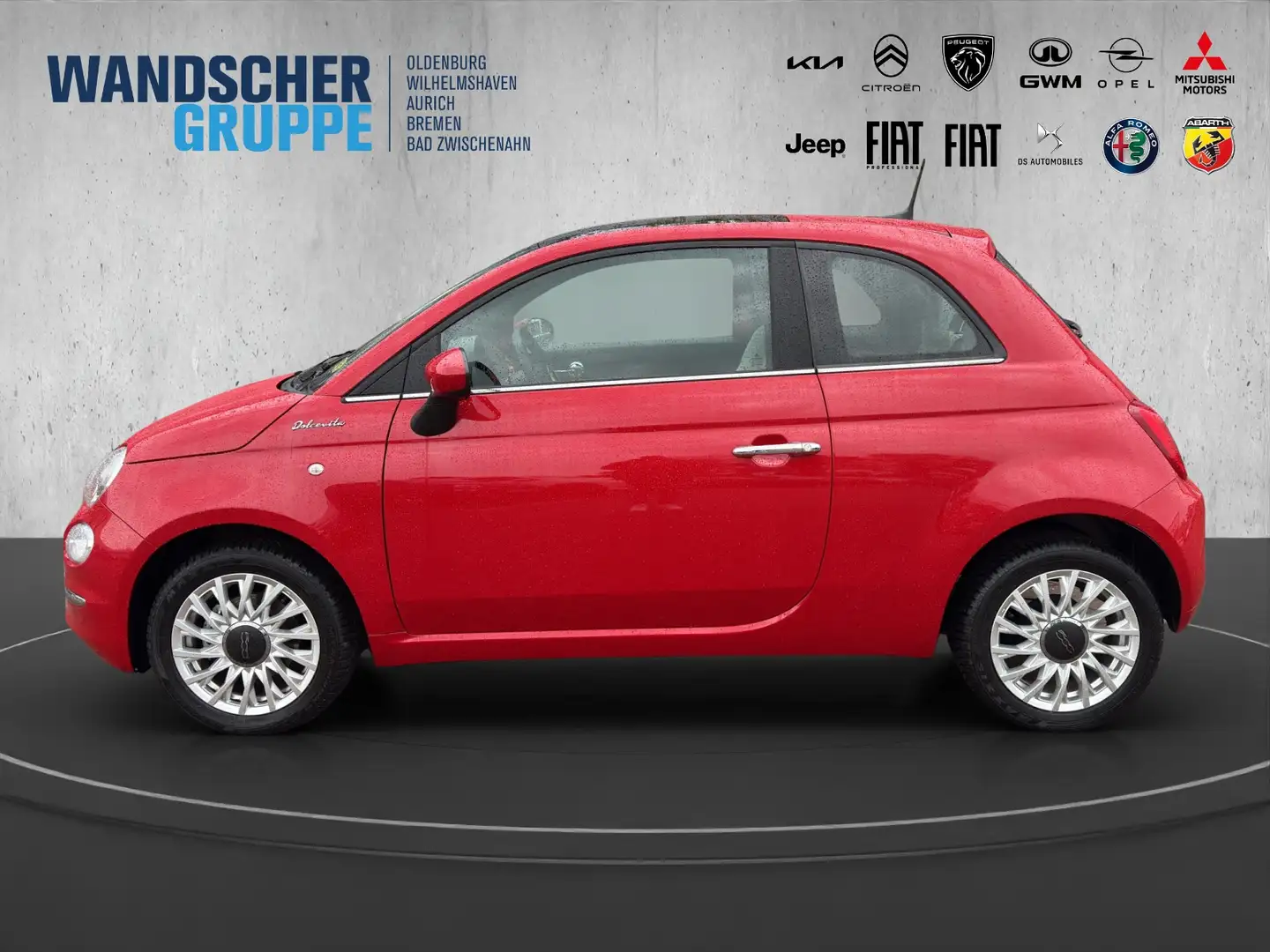 Fiat 500 Dolcevita 1.0 +Pano+PDC+Klima*Android+Apple+ Rot - 2