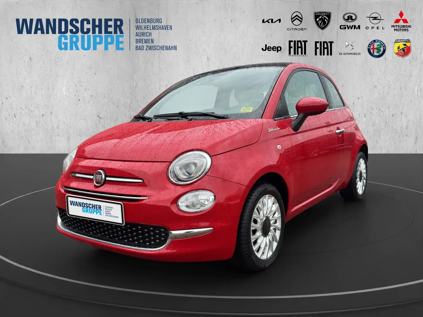 Fiat 500 Dolcevita 1.0 +Pano+PDC+Klima*Android+Apple+ Rot - 1