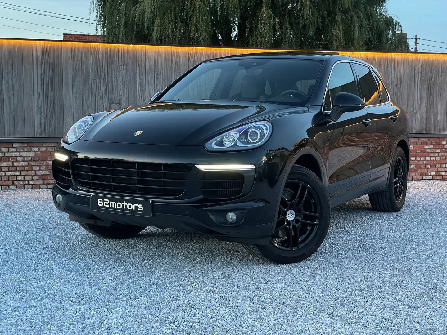 Porsche Cayenne Diesel/pano/leder/trekhaak/camera/euro6b/led Schwarz - 1