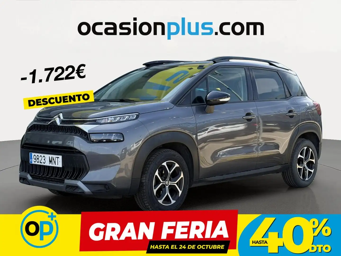 Citroen C3 Aircross Puretech S&S Plus 110 Gris - 1