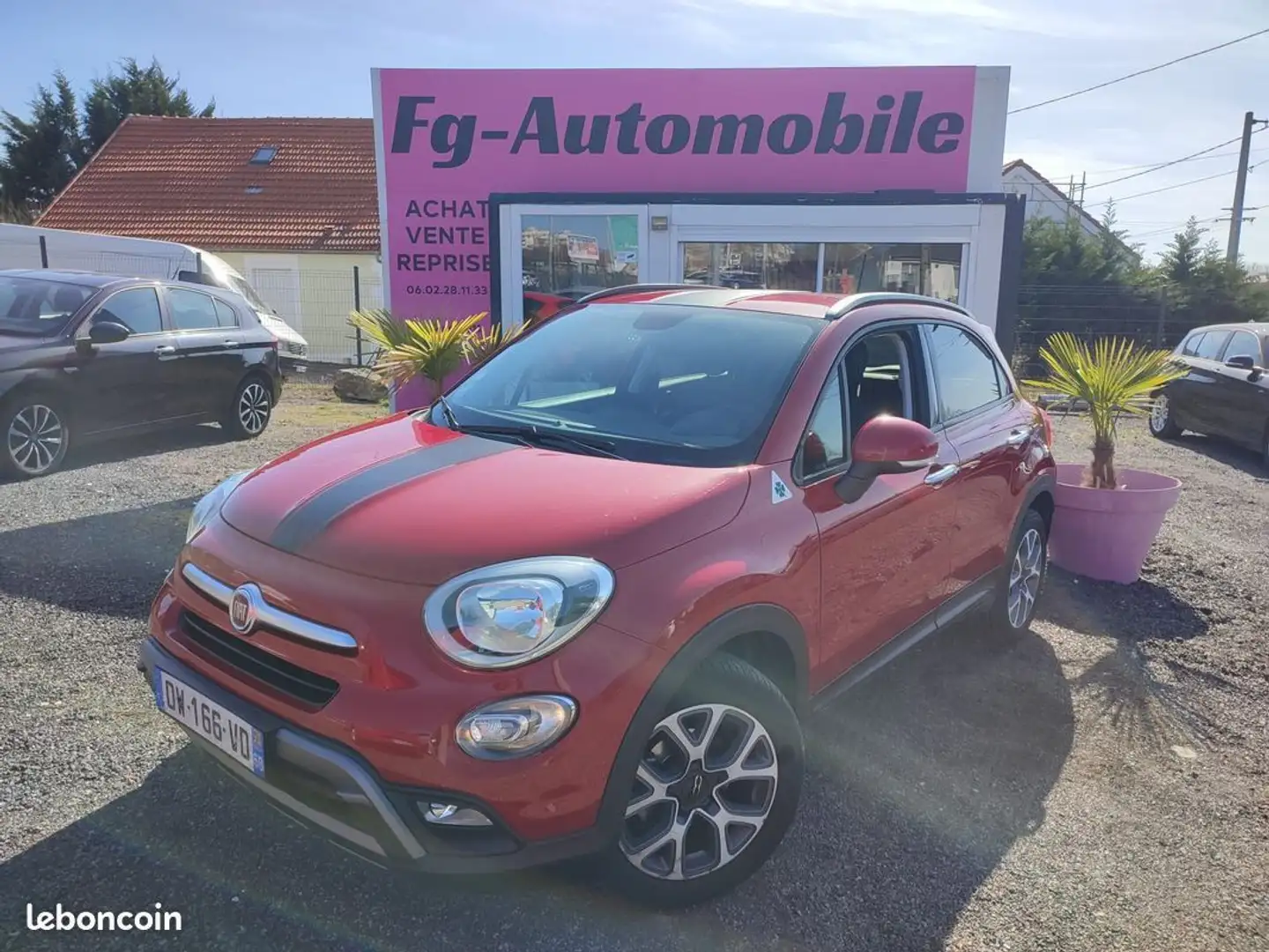 Fiat 500X Rojo - 1