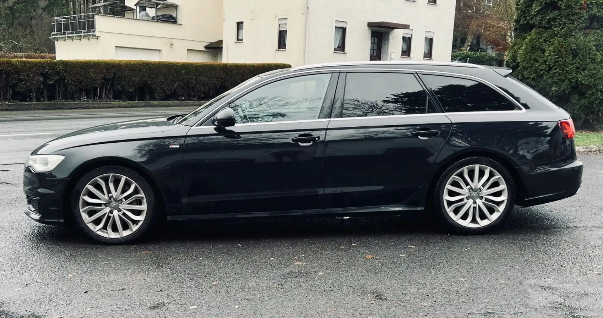Audi A6 Avant 3.0 TDI clean diese quattro S LINE PLUS Schwarz - 2