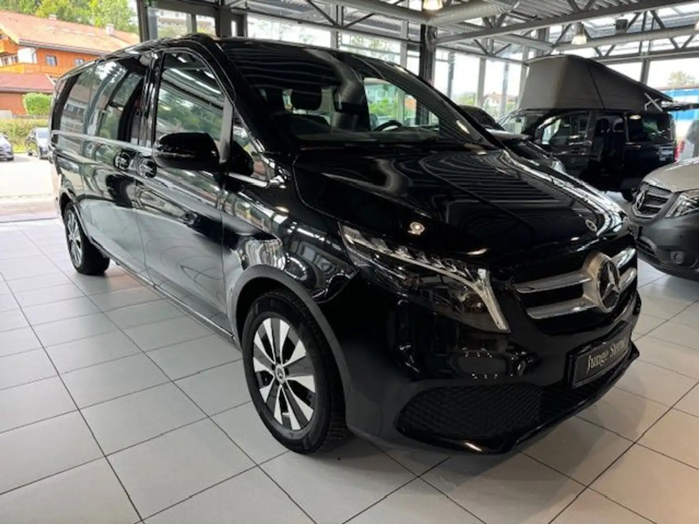 Mercedes-Benz V 300 d AVA Extralang 4M STHZG LED+ Leder RFK DA Schwarz - 2