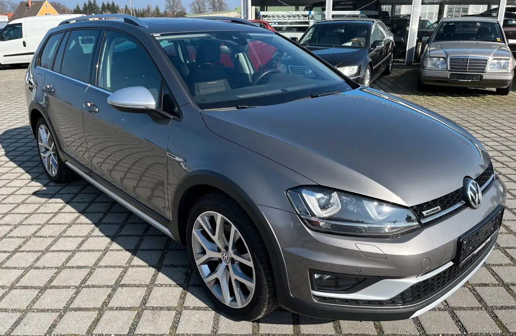 Volkswagen Golf 2.0 TDI Alltrack Variant 4Motion AHK Grau - 1