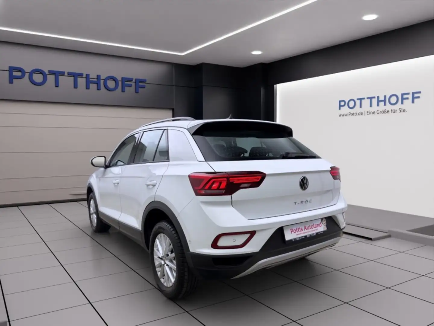 Volkswagen T-Roc 2.0 TDI DSG LIFE NAVI PDC SITZHZG KLIMA Weiß - 2