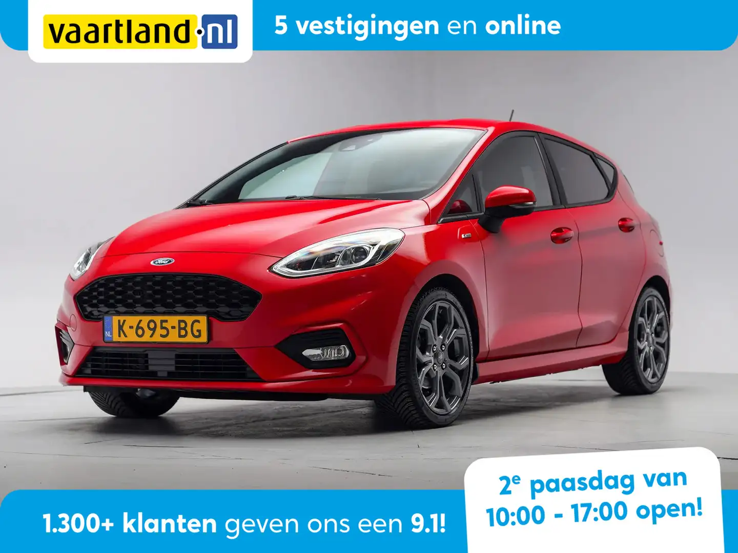 Ford Fiesta 1.0 EcoBoost ST-Line [ Navi Apple / Android Climat Rot - 1