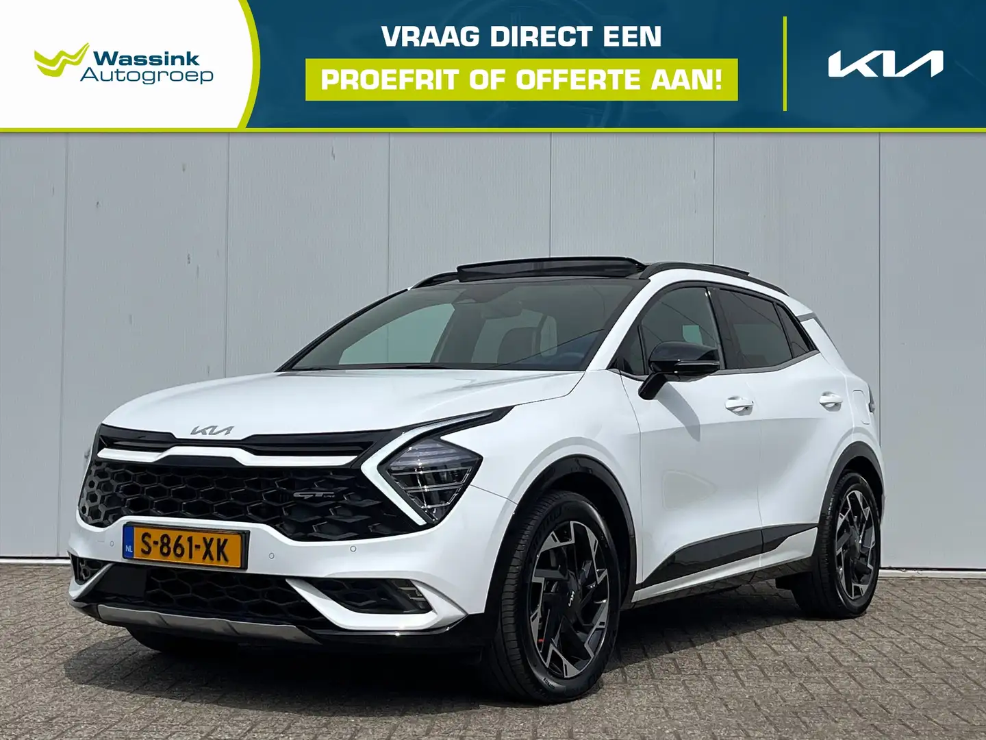 Kia Sportage 1.6 T-GDi 265pk Plug-In Hybrid AT6 4WD GT-Line | S Blanc - 1