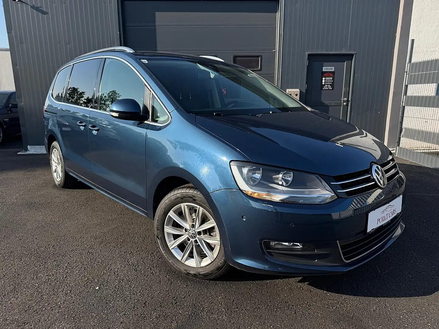 Volkswagen Sharan Business BMT SCR 2,0 TDI *7 Sitzer* *Elektrisch... Blau - 2