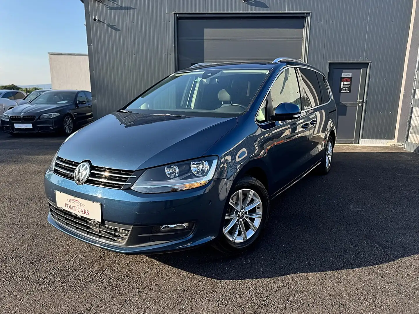Volkswagen Sharan Business BMT SCR 2,0 TDI *7 Sitzer* *Elektrisch... Blau - 1