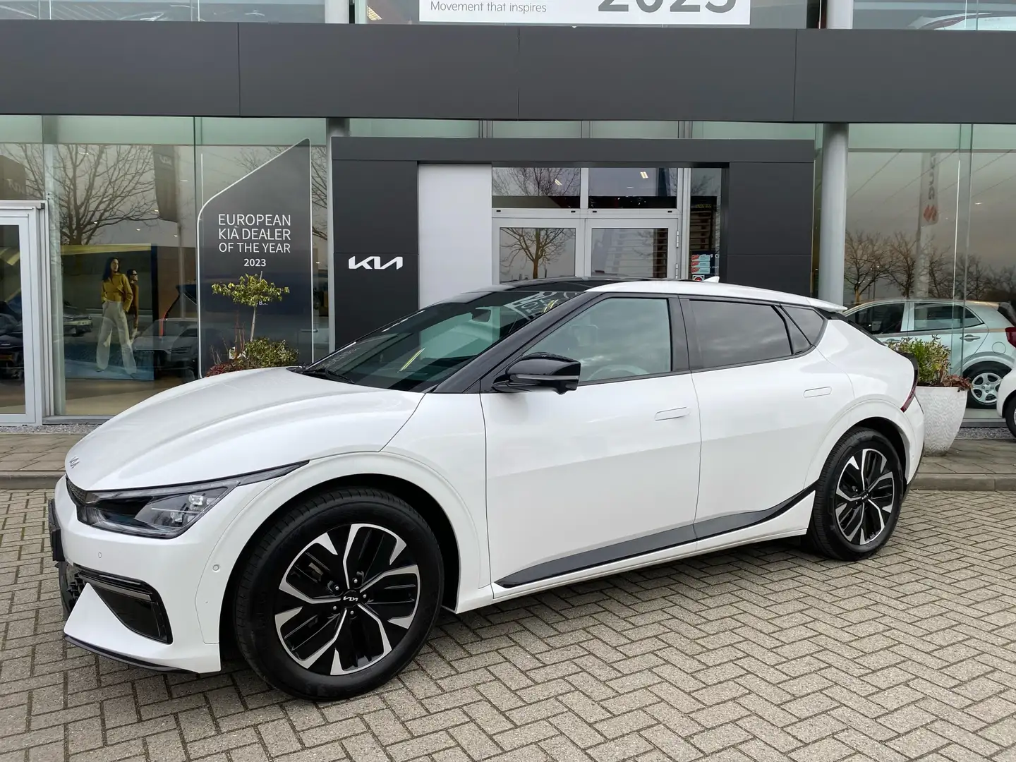 Kia EV6 GT-Line 77.4 kWh € 1000,- INRUILPREMIE roel+vdns-k Wit - 1